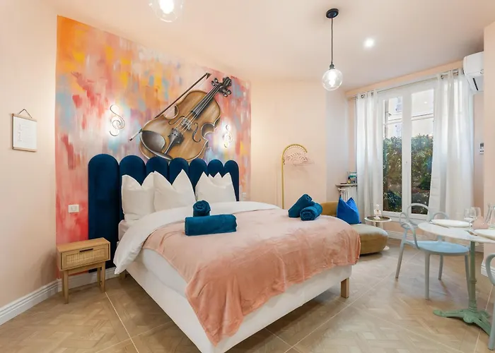 Appartement Cocon Stylé Centre Et à Pied Clim Wifi Nice